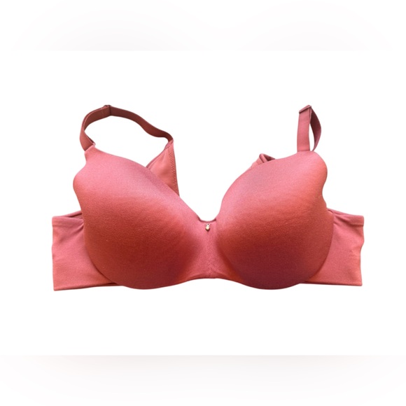 Cacique lightly lined Balconette Bra plus size 40C Rust Red Forest Fairy Fall - Picture 1 of 7
